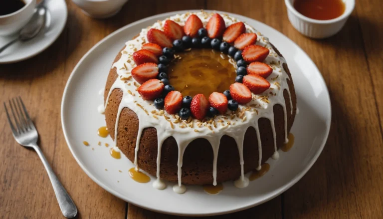bowl cake healthy compote